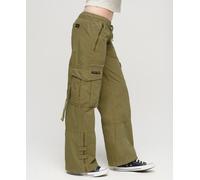 Superdry Womens Low Rise Wide Leg Cargo Pants