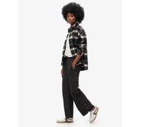 Superdry Vintagre Lr Elastic Cargo Pants Black 26 Woman