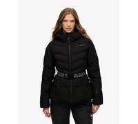 Superdry Luxe Belted Jacket Black M Woman