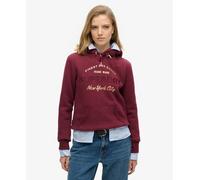 Superdry Womens Luxe Metallic Logo Hoodie