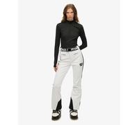Superdry Luxe Ski trousers white black Women - M