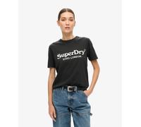 Superdry Womens Metallic Venue Relaxed Tee