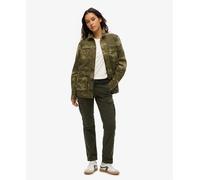 Superdry Womens Mid Rise Slim Cargo Trousers