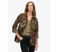 Superdry Military Overshirt Green M Women