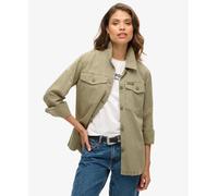 Women's military overshirt Superdry Vert M