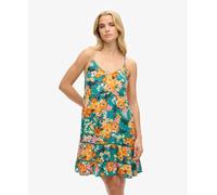 Superdry Beach Sleeveless Short Dress Multicolor M Woman