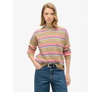 Superdry Womens Multi Stripe Crew Jumper