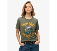 Superdry Womens Neo Trad Tattoo Relaxed T-Shirt