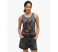 Superdry Womens Neo Trad Tattoo Scoop Neck Tank Top