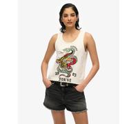 Superdry Womens Neo Trad Tattoo Scoop Neck Tank Top