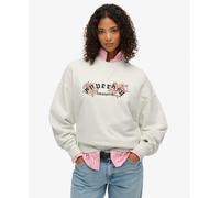 Superdry Womens Night Garden Oversized Crew Sweatshirt