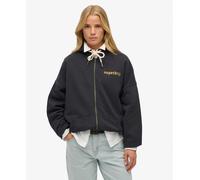 Superdry Womens Old School Tattoo Oversized Zip Hoodie