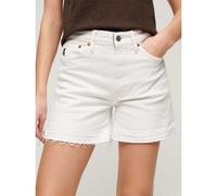 Superdry Womens Optic Vintage Mid Rise Cut Off Short