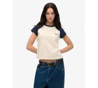 Superdry Womens Organic Cotton Essential Logo Raglan T-Shirt