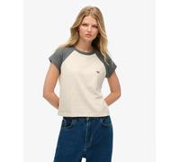 Superdry Womens Organic Cotton Essential Logo Raglan T-Shirt