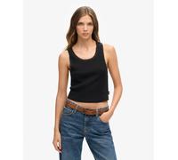 Superdry Womens Organic Cotton Vintage Lace Trim Vest