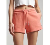 Superdry Vintage Logo Emb Jersey Shorts Orange XL Women