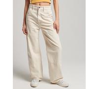 Superdry Womens Organic Cotton Vintage Wide Carpenter Pants
