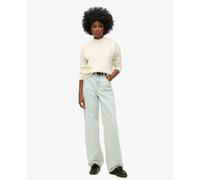 Superdry Vintage Wide Jeans White 30 / 30 Women