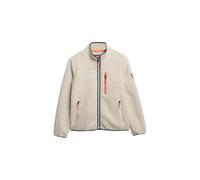 Superdry Womens Outdoor Full Zip Fleece - Ecru - 8