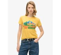 Superdry Womens Outdoor Stripe Fitted T-Shirt