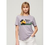 Superdry Womens Outdoor Stripe Relaxed T-Shirt