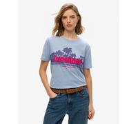 Superdry Womens Outdoor Stripe Relaxed T-Shirt