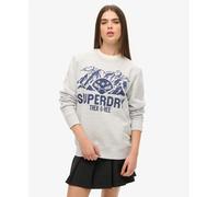 Superdry Womens Oversized Outdoors Graphic Crew Sweatshirt