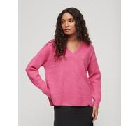 Superdry Womens Oversized V Neck Jumper