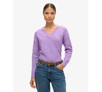 Superdry Womens Oversized V Neck Jumper