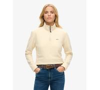 Superdry Womens Polar Fleece Cropped Half Zip