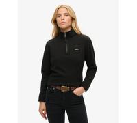 Half-zip fleece for women Superdry Noir S
