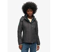 Superdry Pop Zip Hood Arctic Windcheater Jacket Grey XS Women
