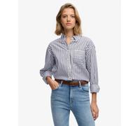 Superdry Womens Poplin Relaxed Long Sleeve Shirt