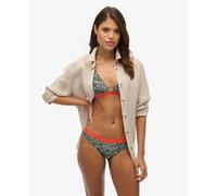 Superdry Womens Print Triangle Bikini Top