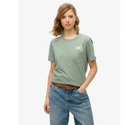 Women's T-shirt Superdry Psychic Readings Gris M