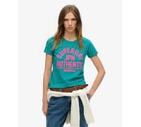 Superdry Womens Puff Print Fitted T-Shirt