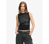 Superdry Womens Retro Embellished Slim Vest Top