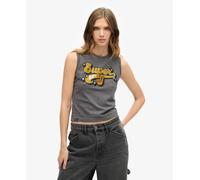 Superdry Womens Retro Embellished Slim Vest Top