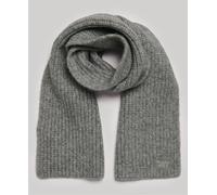 Superdry Rib Scarf Grey Woman