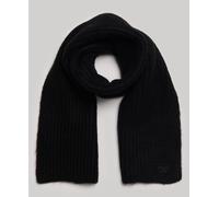 Superdry Rib Scarf Black Woman