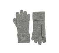 Superdry Womens Ribbed Knitted Gloves, Wool Blend Fabric, Knitted Design
