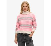 Superdry Womens Roll Neck Crop Knit Jumper
