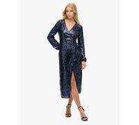 Superdry Womens Sequin Wrap Maxi Dress