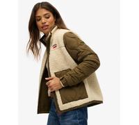 Superdry Womens Sherpa Fleece Hybrid Jacket
