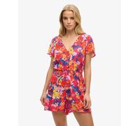 Superdry Womens Short Sleeve Beach Playsuit