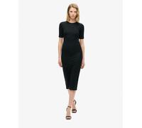 Superdry Womens Short Sleeve Midi Jersey Dress