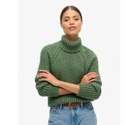Superdry Womens Slouchy Stitch Roll Neck Knit
