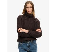 Superdry Womens Slouchy Stitch Roll Neck Knit