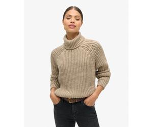 Superdry Womens Slouchy Stitch Roll Neck Knit